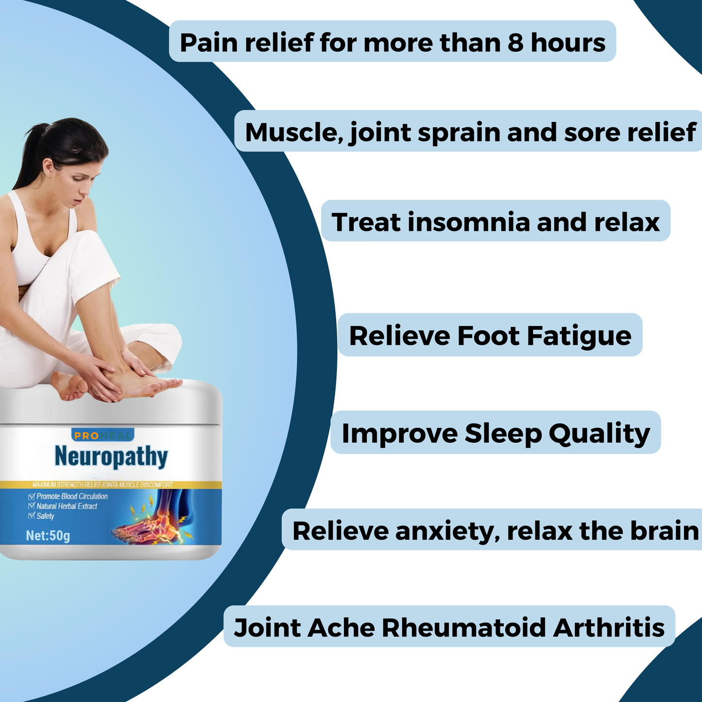 JEMEND® Neuropathy Nerve Healing Cream (Buy 1 get 1 FREE)